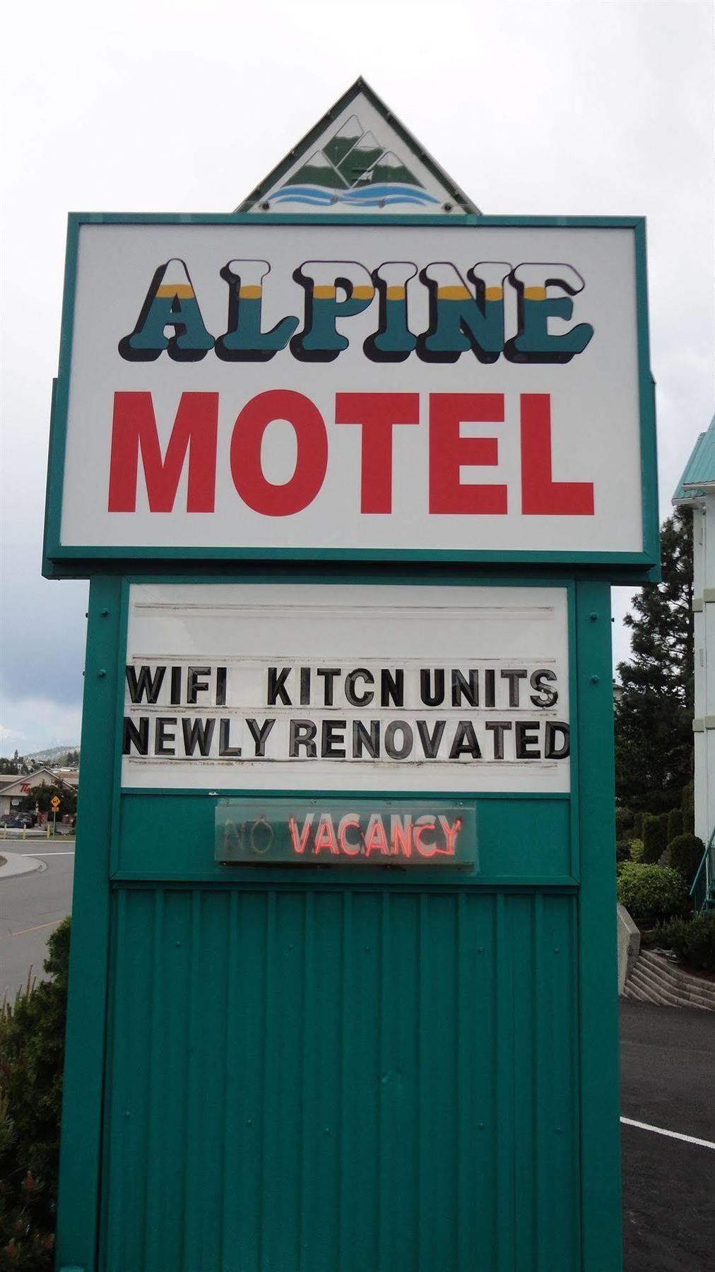 Alpine Motel Kamloops Dış mekan fotoğraf
